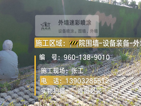 咸阳外墙迷彩漆材料价约 45-60 元 /k